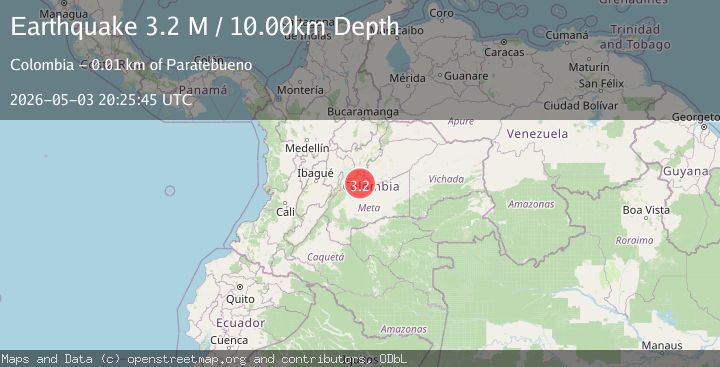 Map of Colombia