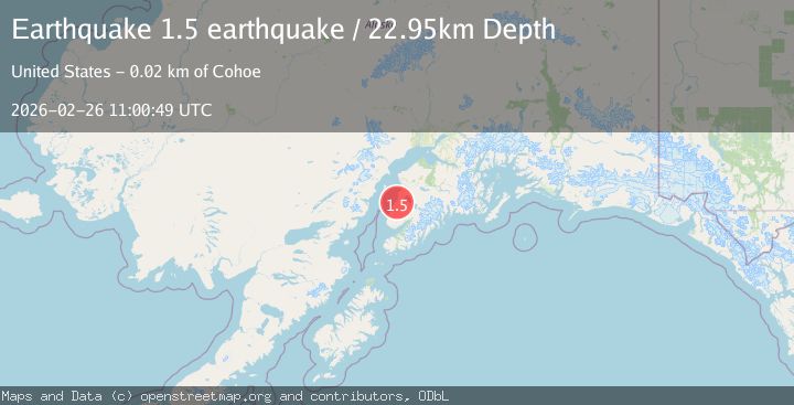 Map of Kenai Peninsula, Alaska