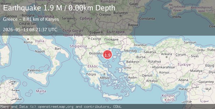 Map of Aegean Sea