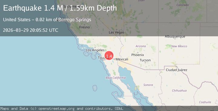 Map of Southern California