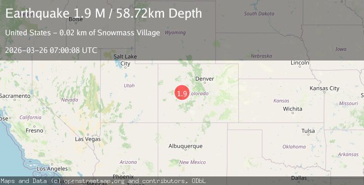 Map of Colorado