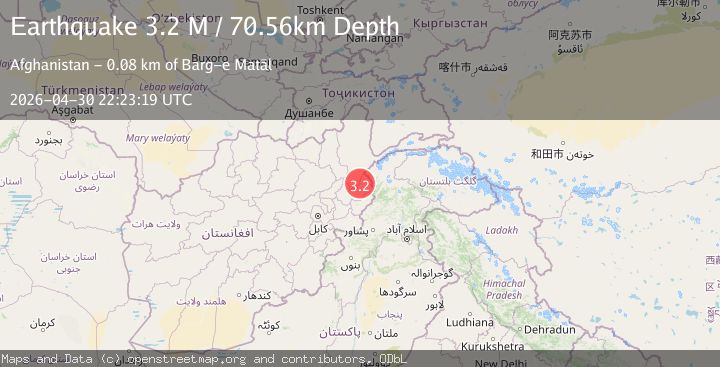 Map of Afghanistan-Pakistan border region