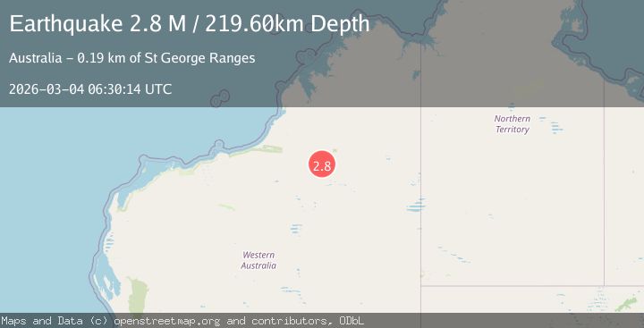 Map of Western Australia