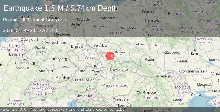 Map of Czech Republic