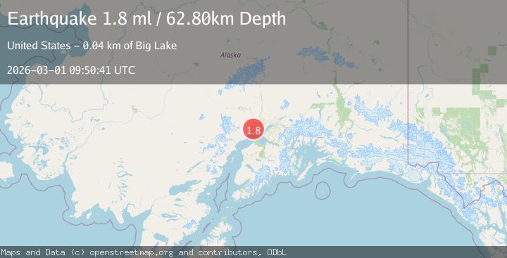 Map of Southern Alaska