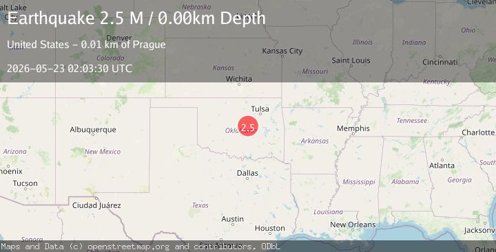 Map of Oklahoma