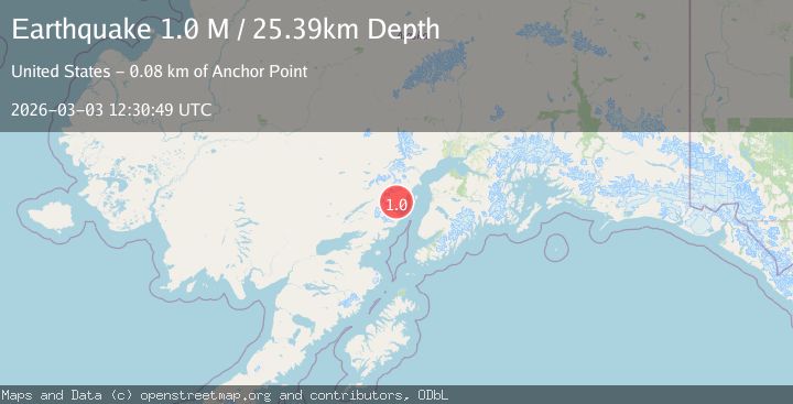 Map of Southern Alaska