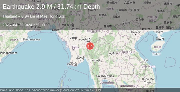Map of Myanmar