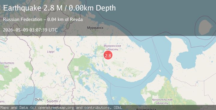 Map of northwestern Russia