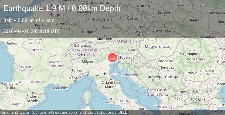 Map of Provincia di Pordenone, Italy