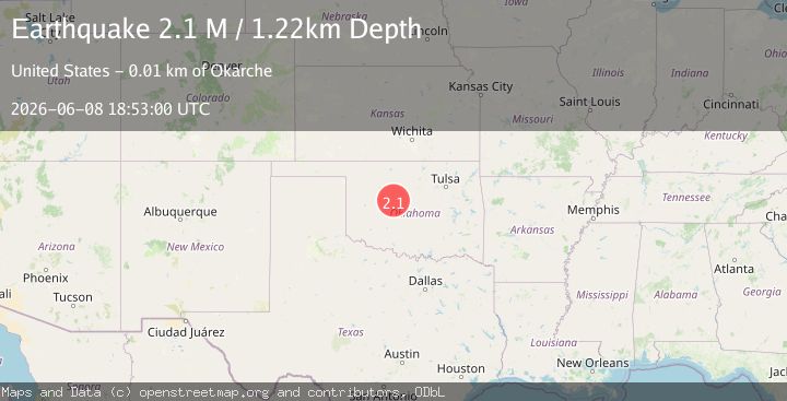 Map of Oklahoma