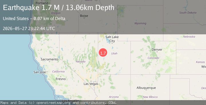 Map of Utah