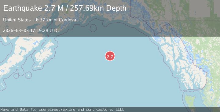 Map of Gulf of Alaska