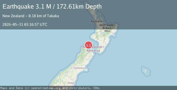 Map of Cook Strait, New Zealand