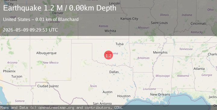 Map of Oklahoma