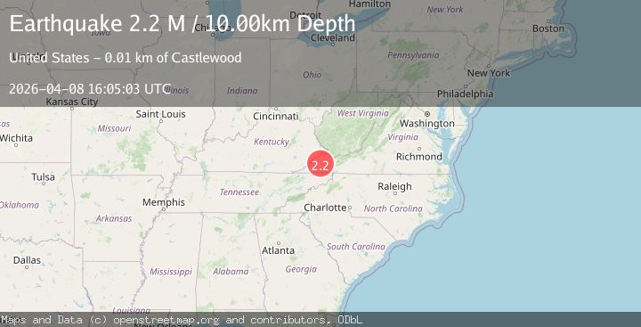 Map of Tennessee-Virginia border region