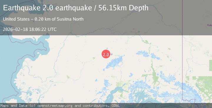 Map of Central Alaska