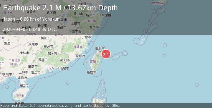 Map of Taiwan region