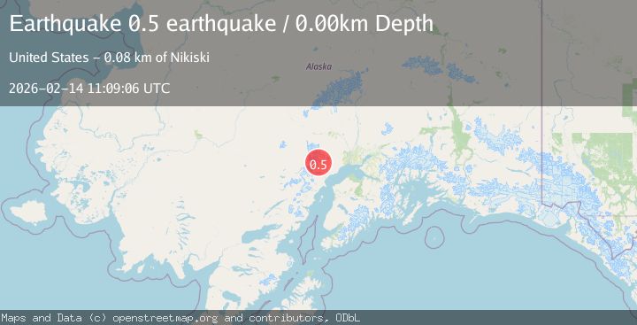 Map of Southern Alaska