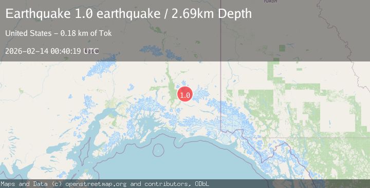Map of Southern Alaska