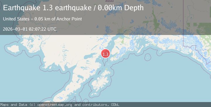 Map of Southern Alaska