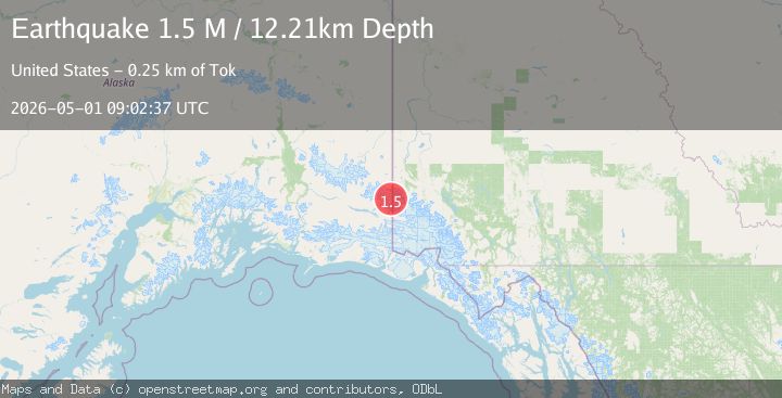 Map of Southern Alaska