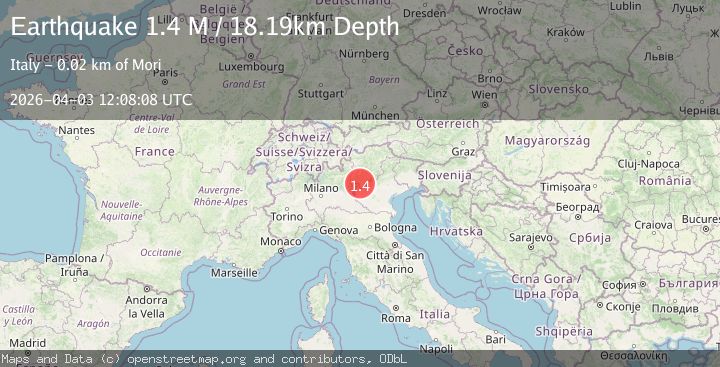 Map of Provincia di Trento, Italy