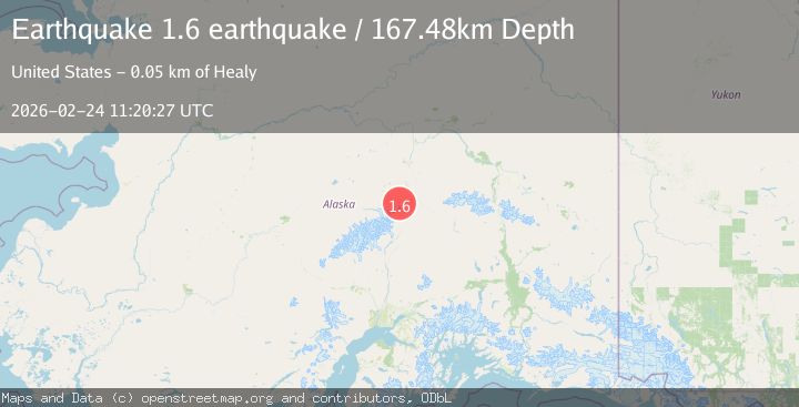 Map of Central Alaska