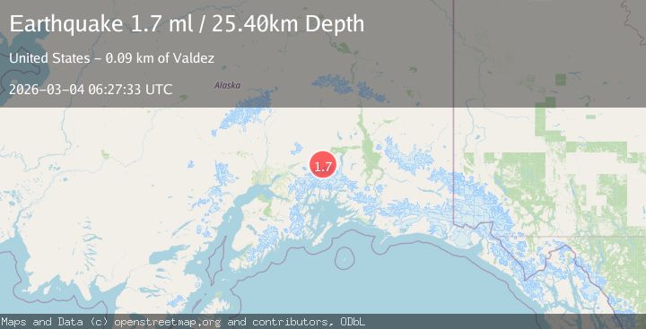 Map of Southern Alaska