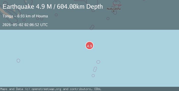 Map of south of the Fiji Islands