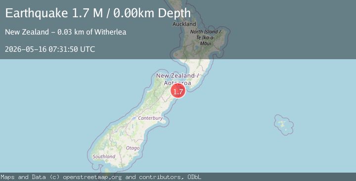 Map of Marlborough District, New Zealand