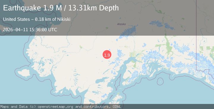 Map of Southern Alaska