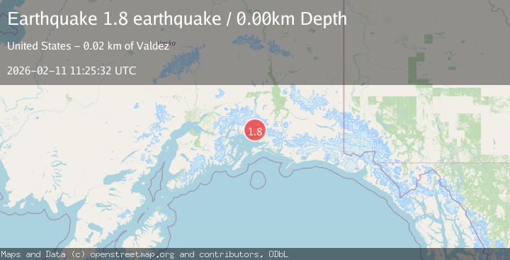 Map of Southern Alaska