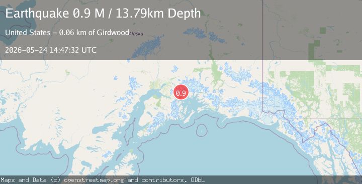 Map of Southern Alaska