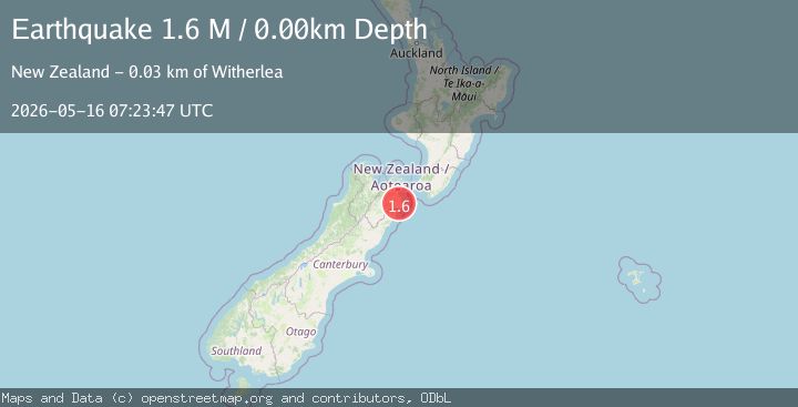 Map of Marlborough District, New Zealand