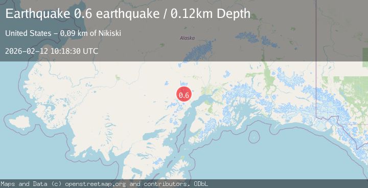 Map of Southern Alaska