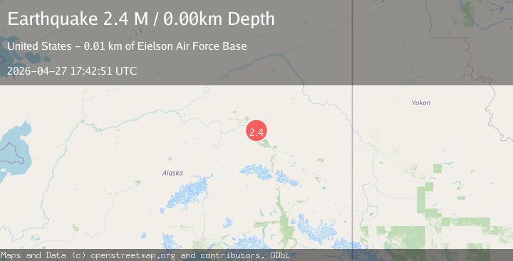 Map of Central Alaska