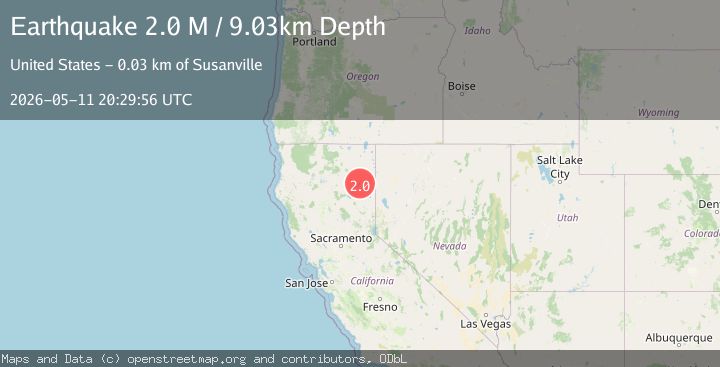 Map of Northern California