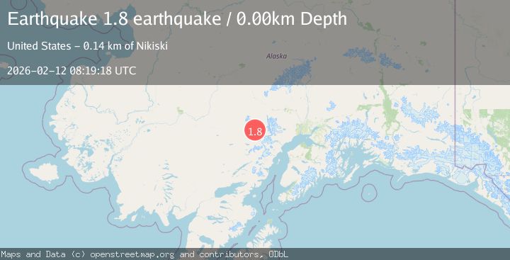 Map of Southern Alaska