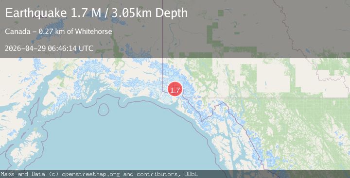 Map of Southeastern Alaska