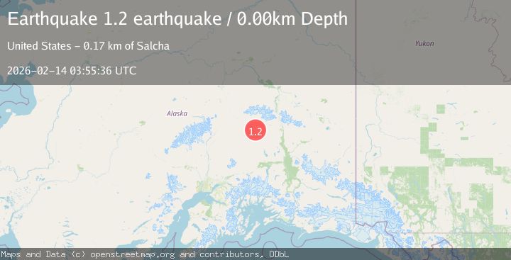 Map of Central Alaska