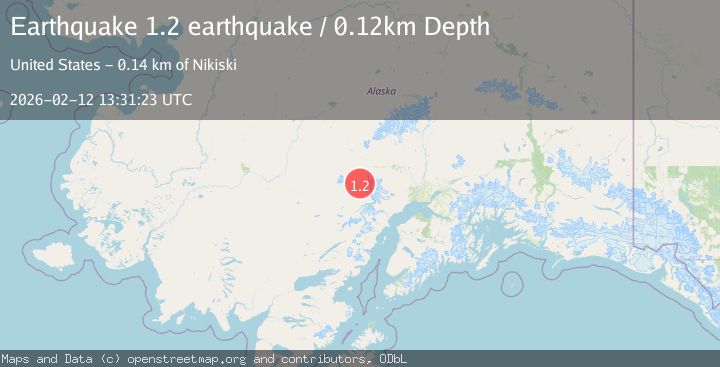 Map of Southern Alaska