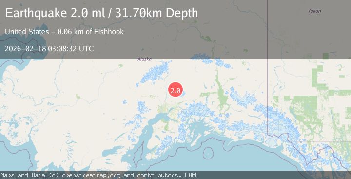 Map of Central Alaska