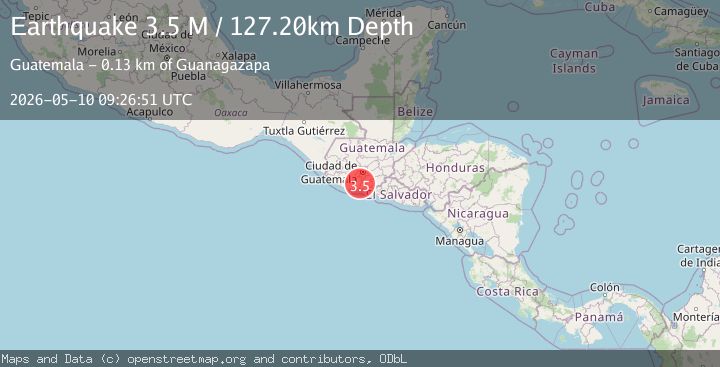Map of Guatemala