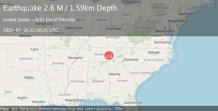 Map of Tennessee