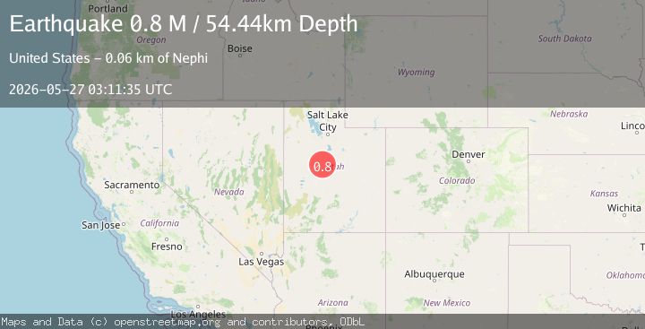 Map of Utah