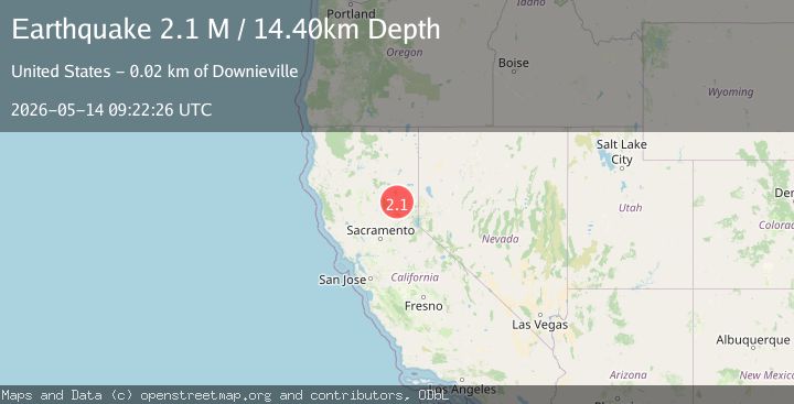 Map of Northern California