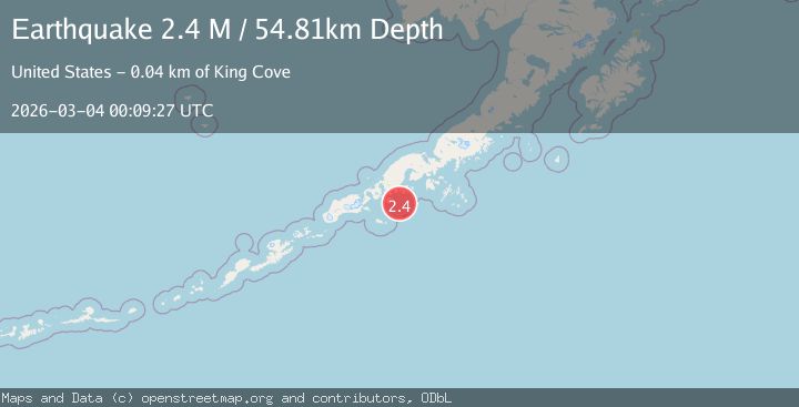 Map of Alaska Peninsula