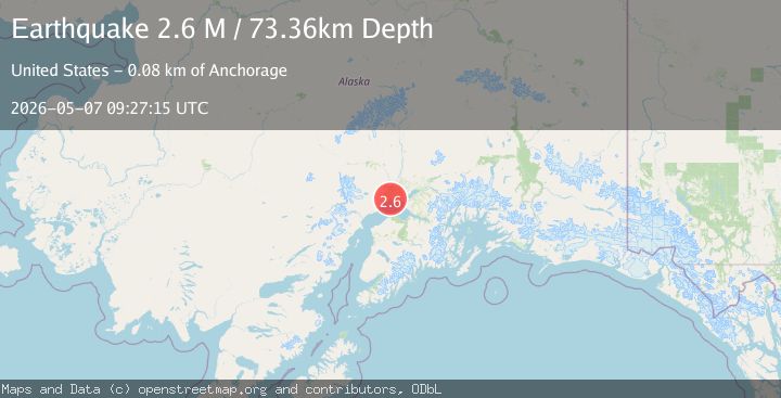 Map of Southern Alaska