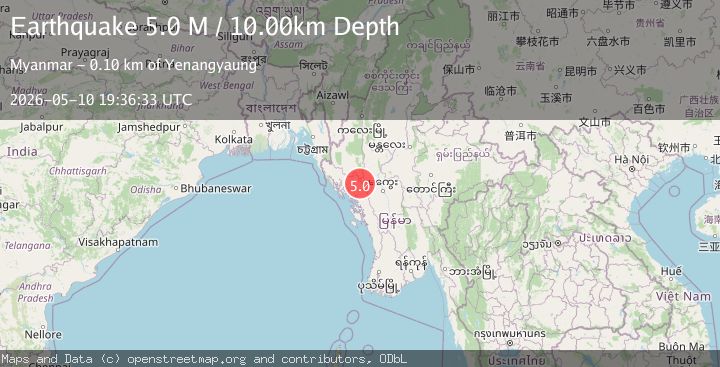 Map of Myanmar